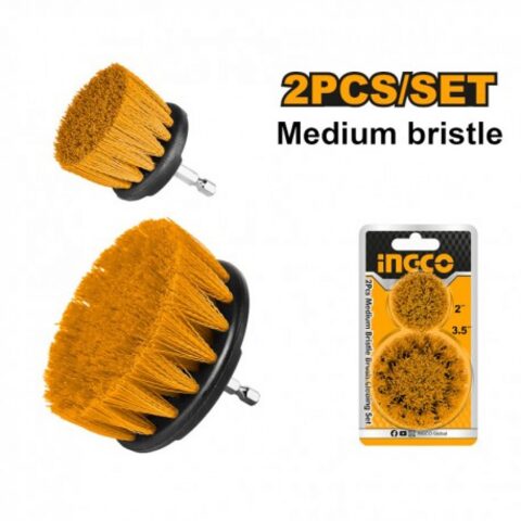 2 pcs / set medium bristle brush cleaning set wcbm2235 ING-CT