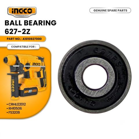 INGCO A1010627000 Ball Bearing 627-2Z
