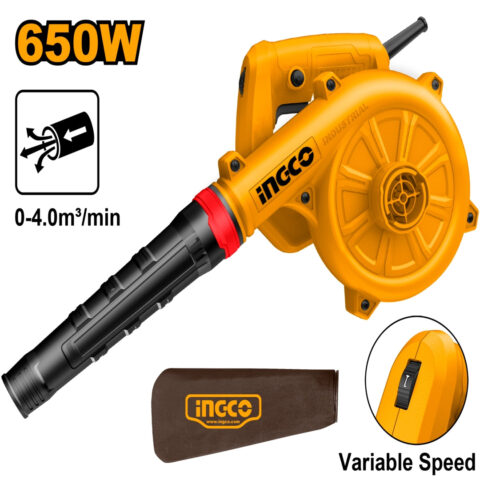 Aspirator Blower High Speed 2in1 Electric Blower + Vacuum Dust Cleaner 650W AB6038 ING-PT