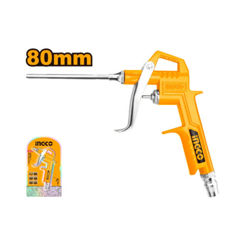 Air Blower Gun 16mm & 80mm Long Nozzle and w/out Nozzle ING-SP