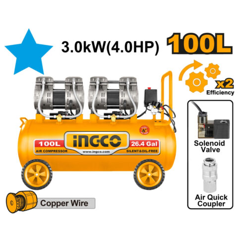 4.0HP 100L Air Compressor ACS2241001P ING-PT