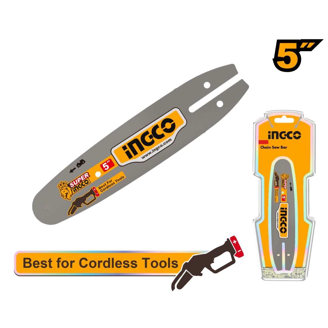 5inches Chain Saw Bar Suitable for Pruner Saw Bar AGSB50501 ING-AC
