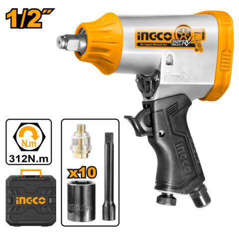 Air Impact Wrench Set AIW12312 ING-PT