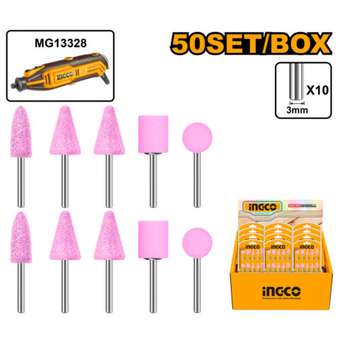 10 Pcs/Set Accessories for Mini Die Grinder AKB1012 ING-AC