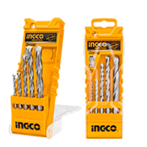 5Pcs Multi-Function Drill Bits for Masonry Concrete 4-10mm AKD6058 ING-AC