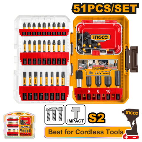 51PCS/SET Impact Screwdriver Bits Set AKDL25106 ING-AC
