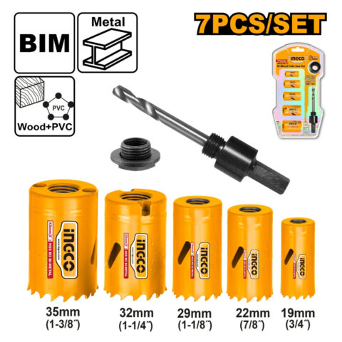 Bi-Metal Hole Saw Set AKH0071 ING-AC