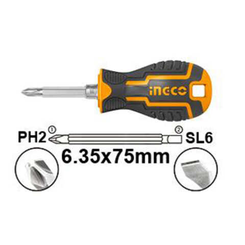 2-in-1 Mini Interchangeable Screwdriver Set AKISD0202 ING-AC