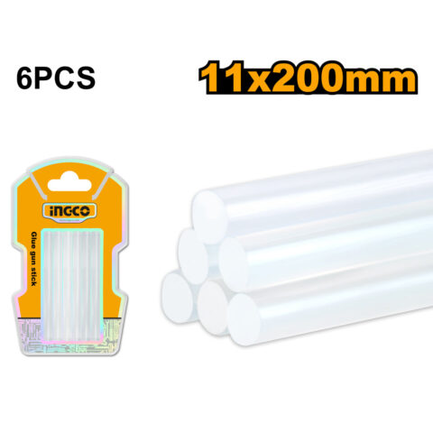 6 Pcs Glue Gun Stick 11.2mm x 200mm AKTGS2061 ING-CO