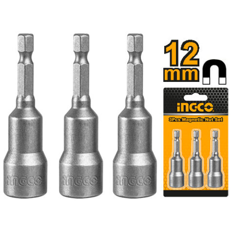 3 Pcs Industrial Magnetic Nut Set AMN1231 ING-CO