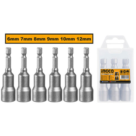 6 Pcs Magnetic Nuts Set AMN65061 ING-CO