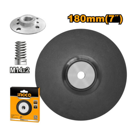 Ingco 7inches | ∅180mm Polishing Pad with Flange for Angle Polisher APP0111801 ING-HT