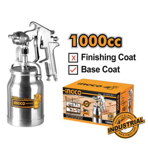 1000cc Air Spray Paint Gun for Base Coat ASG3102 ING-HT