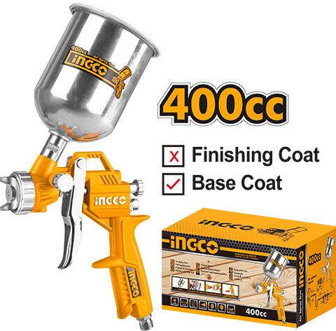 Gravity Type Air Spray Gun 400cc ASG4041 ING-HT
