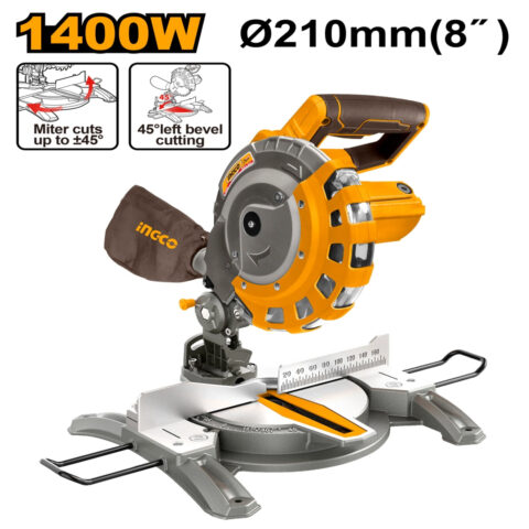 8 Inch Miter Saw 1400 Watts BMS14007 ING-PT