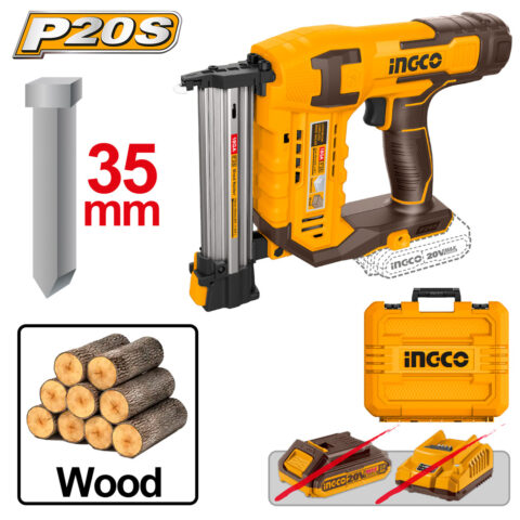 P20S 20V Lithium-Ion Cordless Brad Nailer Kit ING-COR