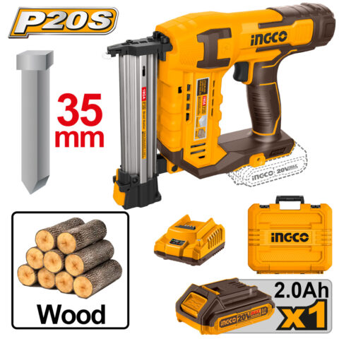 P20S 20V Lithium-Ion Cordless Brad Nailer Kit CBNLI3508 ING-COR