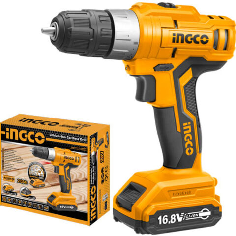 Fast Charging Lithium-Ion Cordless Drill 16.8V Max Torque: 28NM P20S ING-CT