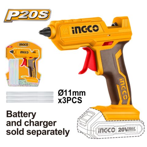 P20S 20V Lithium-Ion Cordless Glue Gun CGGLI2001 ING-COR