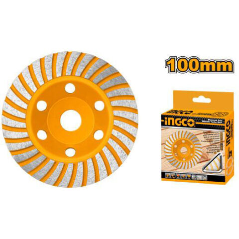 Diamond Cup Wheels Turbo Row 100x16mm | 100mm (4") CGW011002 ING-AC