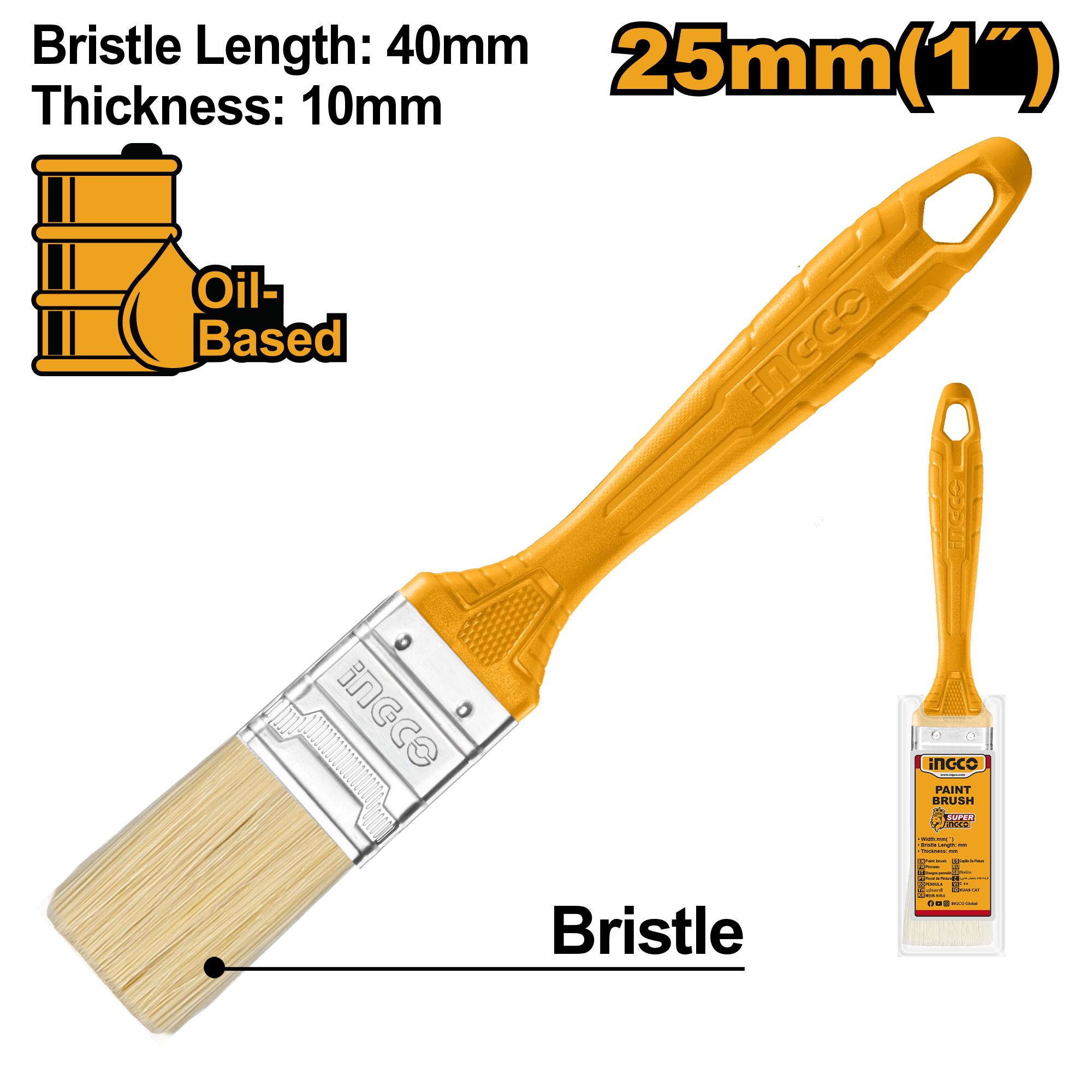 High Quality Paint Brush For Oil Based ING-CT - Image 2
