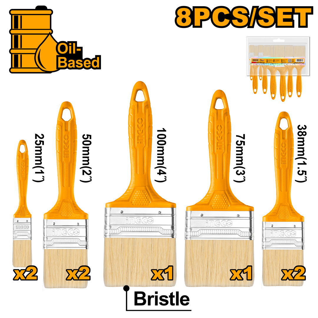 8 pcs/ set paint brush chptb7860801 ING-CT