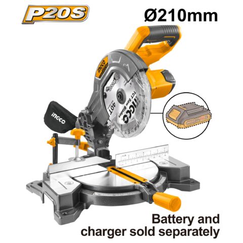 P20S 20V Lithium-Ion Cordless Miter Saw CMS2001 ING-COR