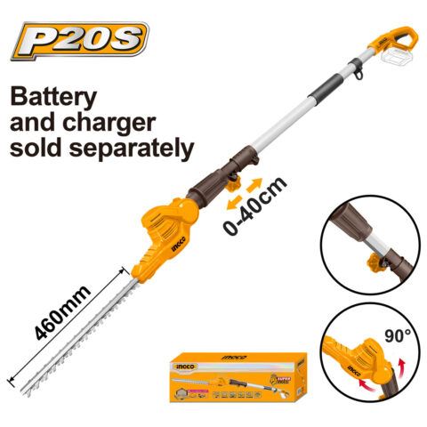 S12 20V Lithium-Ion Pole Hedge Trimmer CPHT201601 ING-GT