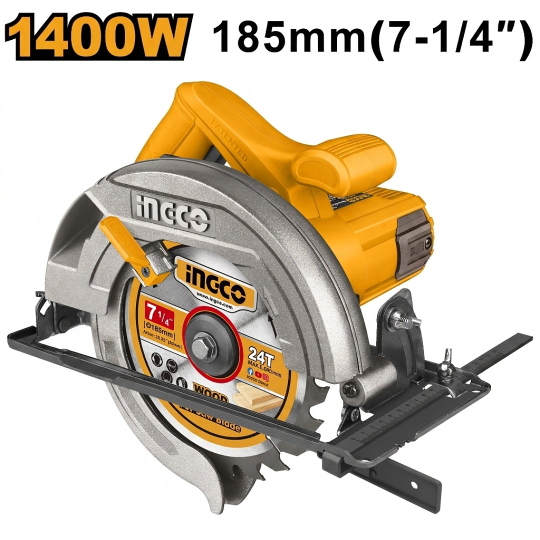 IngcoIndustrial Circular Saw Power Tools w/ FREE Blade ING-PT