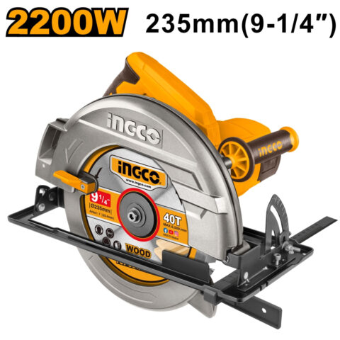 9inches Industrial Circular Saw 2200W (220-240V~50/60Hz) CS235222 ING-PT