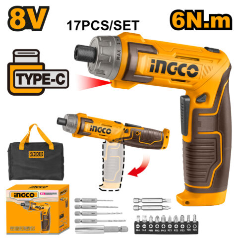 8V / 1/4" Lithium-Ion Cordless Screwdriver CSDLI0802 ING-CT