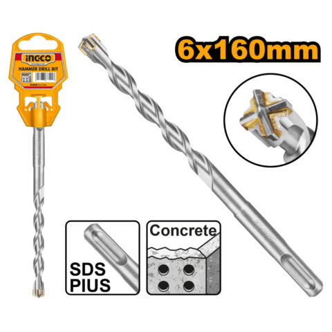 DOUBLE Flute SDS Plus Hammer Drill for Rotary Hammer SOLD PER PIECE ING-HT