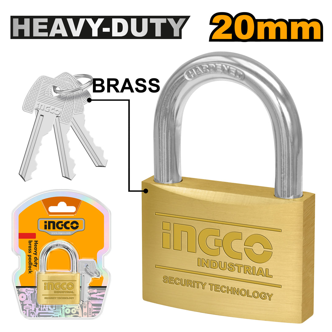 Heavy Duty Brass Padlock DBPL0202 ING-AC