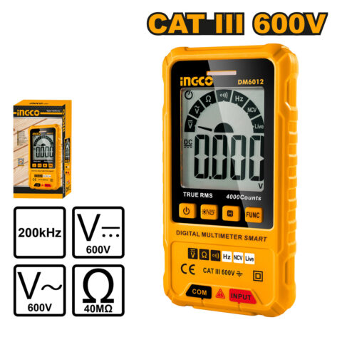 Smart Digital Multimeter Tester DM6012 ING-MT