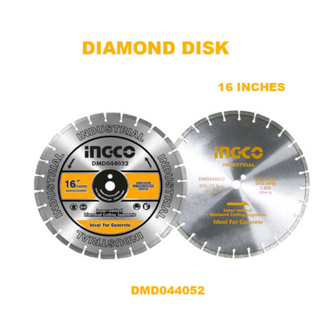 Diamond Disc 16 Inch DMD044052 ING-AC