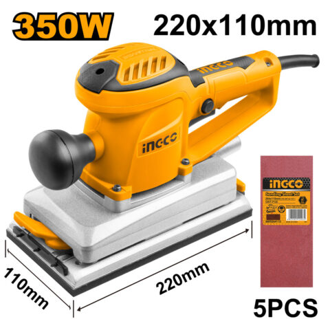 Industrial Fast Clamp Finishing Sander 350 Watts FS35028 ING-PT