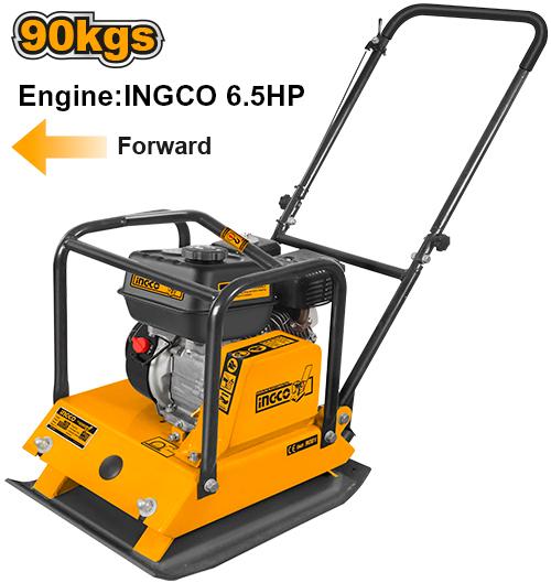 Gasoline Plate Compactor 4.8KW 6.5HP GCP100-2 ING-GT - Image 2