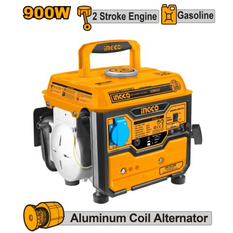 Portable Gasoline Generator 2-Stroke Engine GE10002-5P ING-EN
