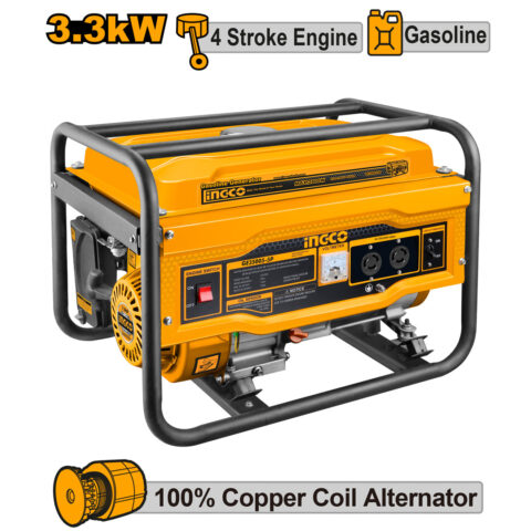 3300 Watts / 3.3Kva Gasoline Generator GE35005-5P ING-EN