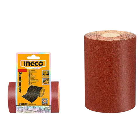 Aluminum Oxide Sandpaper Size: 11.5 x 500cm Grit: 40-240 PER ROLL ING-CO