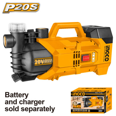 P20S 20V Lithium-Ion Cordless Water Pump GWPLI201801 ING-WP