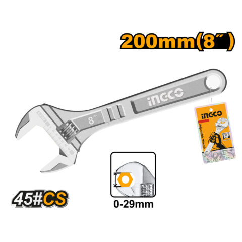 Adjustable Wrench Hand Tool HADW131082 ING-HT