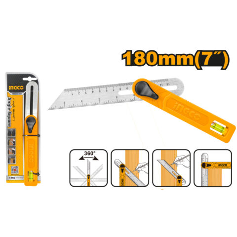 7 Inch Angle Square 150mm HAS181501 ING-MT