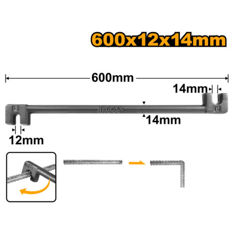 60mm Bending Bar Carbon Steel HBB12141 ING-HT