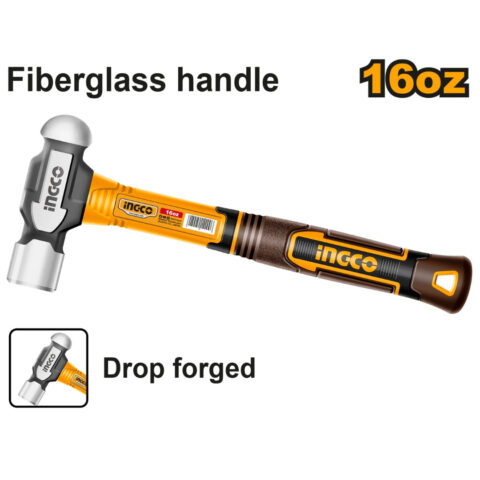 16oz(450G)-32oz(900G) Innovated Drop-Forged Hammerhead Ball Pein Hammer ING-HT