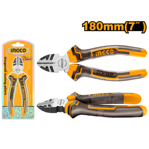 7 Inch Anti-Rust Diagonal Cutting Pliers HDCP08188 ING-HT