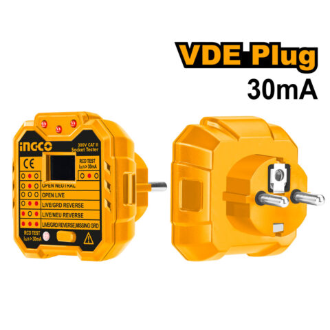 Plug Anti-Electric Shock Socket Tester HESST30002 ING-MT