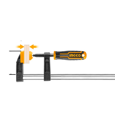F-Clamp with Rubber Handle HFC020503 ING-HT
