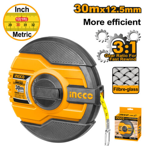 Fiberglass Measuring Tape (Closed Case) HFMT8330 ING-MT