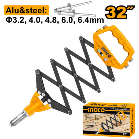32 Inch Industrial Graded Folding Hand Riveter HFOR321 ING-HT